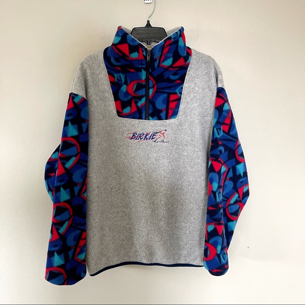 Hidden Bay Clothing Fleece 1/4 Zip Men’s Medium USA Vintage.